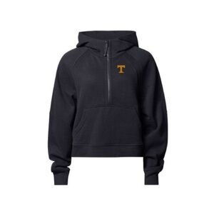 NWT SOLD OUT lululemon x TENNESSEE Black Power T Scuba Half-Zip Hoodie